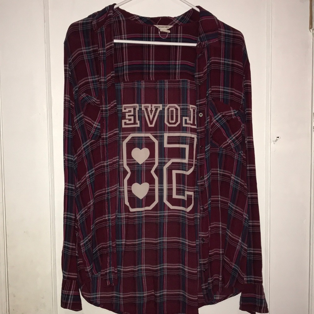 BETHANY MOTA FLANNEL FROM AEROPOSTALE :)